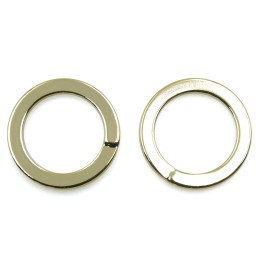 Argolla  22mm De Laton para Collar Y Pulsera Imitacion dorado