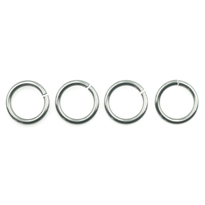 Argolla  12mm para Collar Y Pulsera Acero