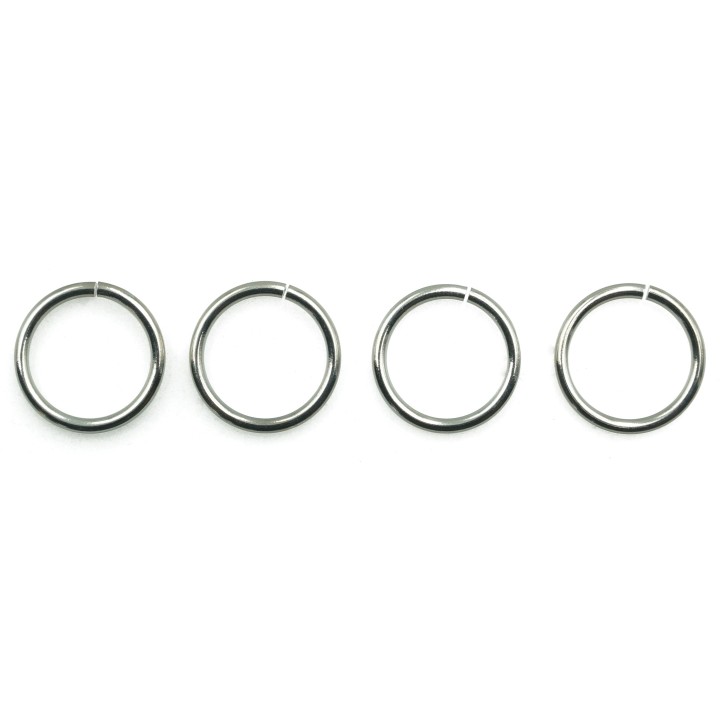 Argolla  10mm De Laton para Collar Y Pulsera Irp