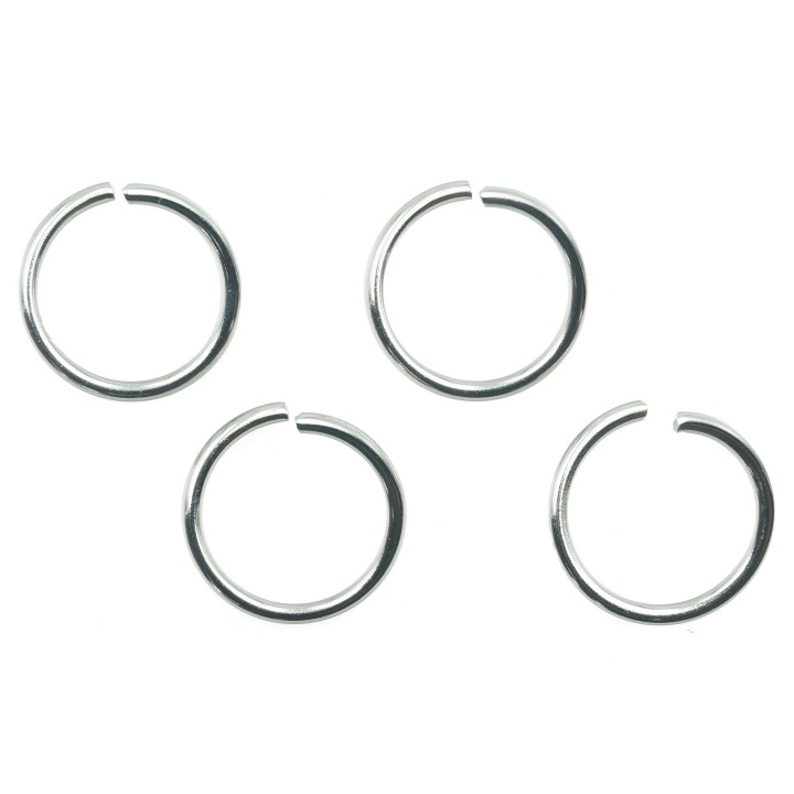 Argolla  16mm para Collar Y Pulsera Acero Inox