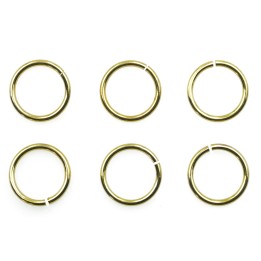 Argolla  9mm De Laton para Collar Y Pulsera Irp