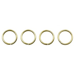 Argolla  10mm De Laton para Collar Y Pulsera Igp