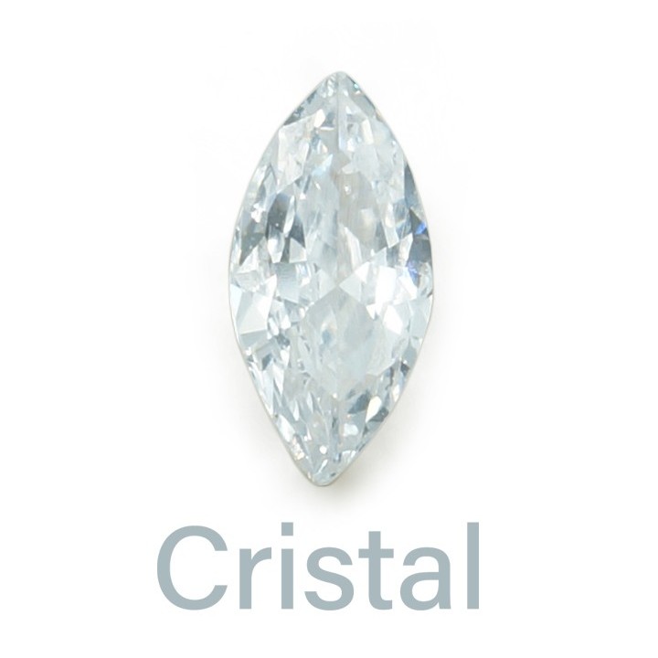 Zirconia de 20x5mm Forma navet Empaque de 30pz