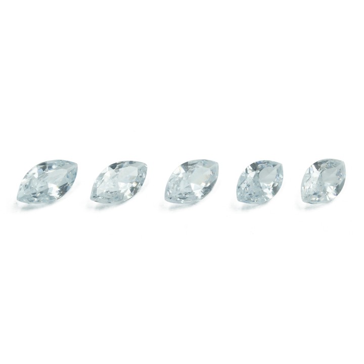 Zirconia de 20x5mm Forma navet Empaque de 30pz