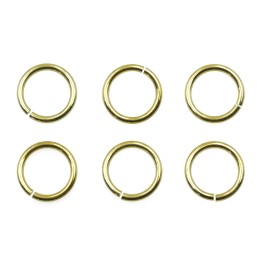 Argolla  9mm De Laton para Collar Y Pulsera Irp