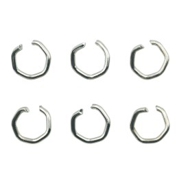 Argolla  9mm De Laton para Collar Y Pulsera Irp