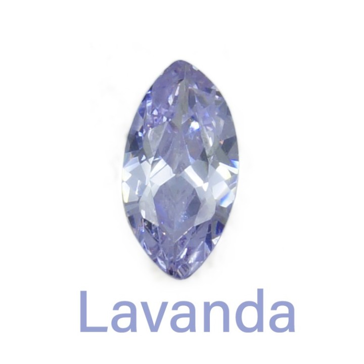Zirconia de 20x10mm Forma navet Empaque de 10pz