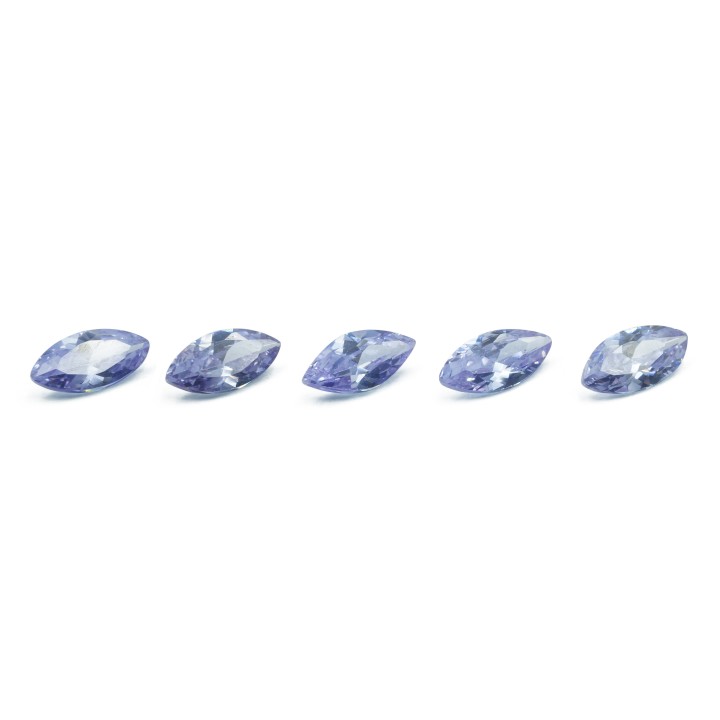 Zirconia de 20x10mm Forma navet Empaque de 10pz