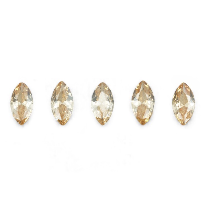 Zirconia de 20x10mm Forma navet Empaque de 10pz