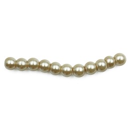 Perla 6mm de vidrio para collar pulsera y aretes