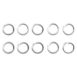 Argolla  8mm para Collar Y Pulsera Acero