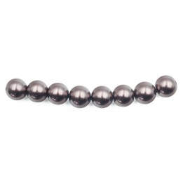 Perla 8mm de vidrio para collar pulsera y aretes