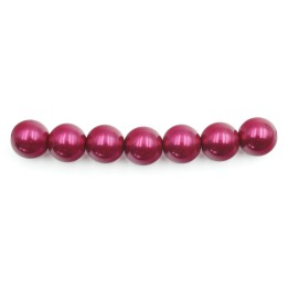 Perla 10mm de vidrio para collar pulsera y aretes