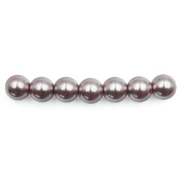 Perla 10mm de vidrio para collar pulsera y aretes