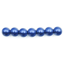 Perla 10mm de vidrio para collar pulsera y aretes