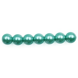 Perla 10mm de vidrio para collar pulsera y aretes