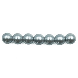 Perla 10mm de vidrio para collar pulsera y aretes
