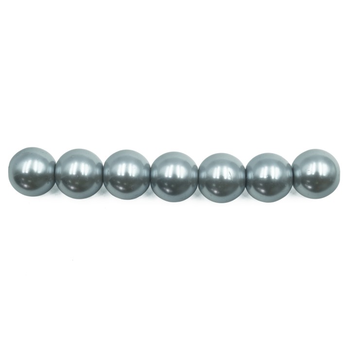 Perla 10mm de vidrio para collar pulsera y aretes