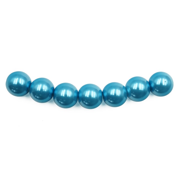 Perla 10mm de vidrio para collar pulsera y aretes