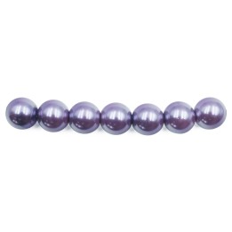 Perla 10mm de vidrio para collar pulsera y aretes