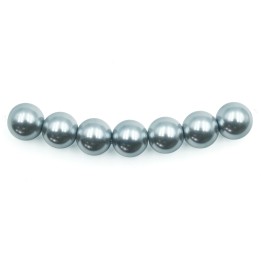 Perla 10mm de vidrio para collar pulsera y aretes