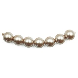 Perla 10mm de vidrio para collar pulsera y aretes