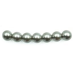 Perla 10mm de vidrio para collar pulsera y aretes