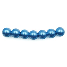 Perla 10mm de vidrio para collar pulsera y aretes