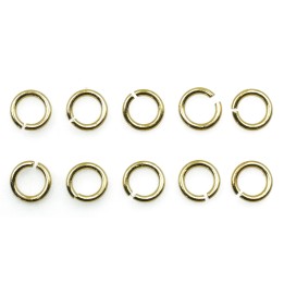 Argolla  5mm De Laton para Collar Y Pulsera Igp
