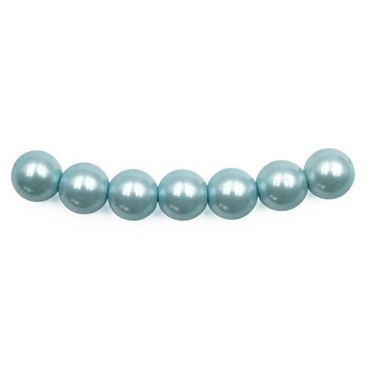 Perla 10mm de vidrio para collar pulsera y aretes