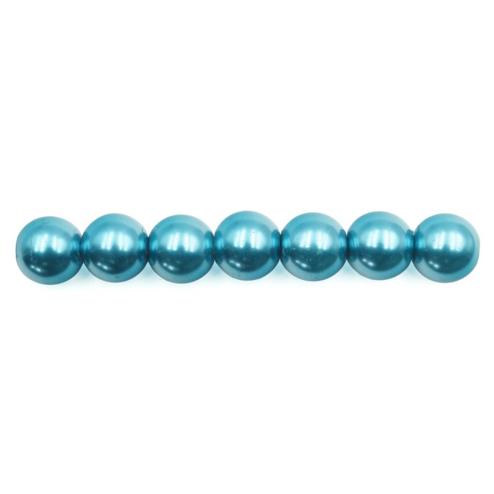 Perla 10mm de vidrio para collar pulsera y aretes