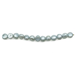 Bola deforme 6x4mm y 5x6mm perla de rio para collar pulsera y aretes