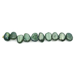 Oval deforme 7x5mm y 7x6mm perla de rio para collar pulsera y aretes