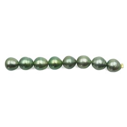 Oval deforme 10x7mm y 10x6mm perla de rio para collar pulsera y aretes