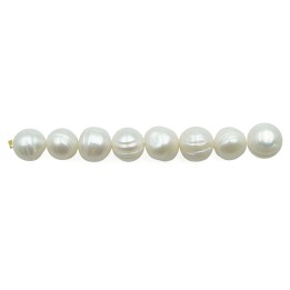 Bola deforme 9x10mm perla de rio para collar pulsera y aretes