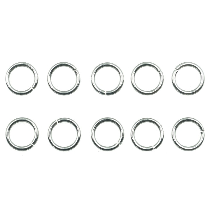 Argolla  7mm para Collar Y Pulsera Acero Inox