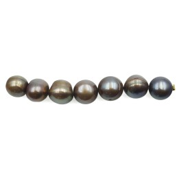 Bola deforme 11mm y 12mm perla de rio para collar pulsera y aretes