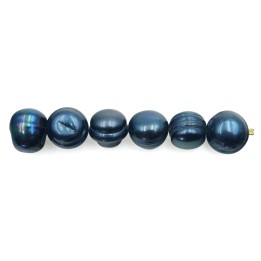 Bola deforme 11mm y 12mm perla de rio para collar pulsera y aretes