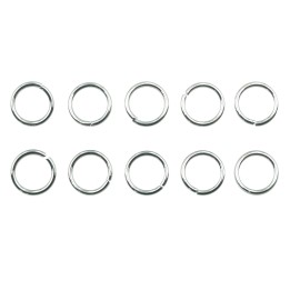 Argolla  7mm De Laton para Collar Y Pulsera Irp