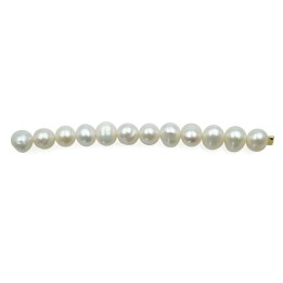 Bola deforme perforada 5mm perla de rio para collar pulsera y aretes