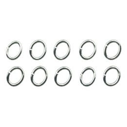 Argolla  5X4mm De Laton para Collar Y Pulsera Irg