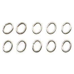 Argolla  5X4mm De Laton para Collar Y Pulsera Irp