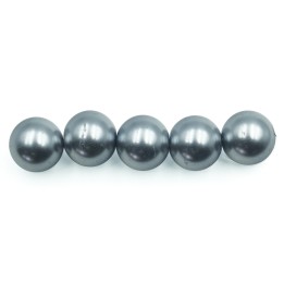 Perla 12mm de vidrio para collar pulsera y aretes
