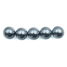 Perla 12mm de vidrio para collar pulsera y aretes