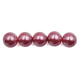 Perla 12mm de vidrio para collar pulsera y aretes