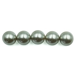 Perla 12mm de vidrio para collar pulsera y aretes