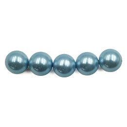 Perla 12mm de vidrio para collar pulsera y aretes
