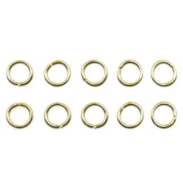 Argolla  5mm De Laton para Collar Y Pulsera Irp