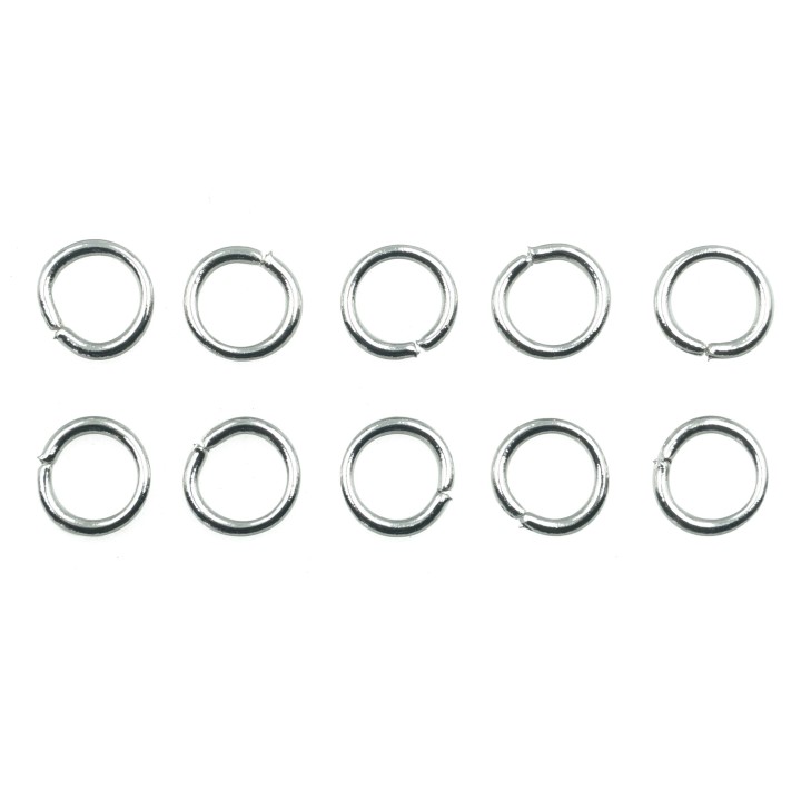 Argolla  5mm De Laton para Collar Y Pulsera Igp