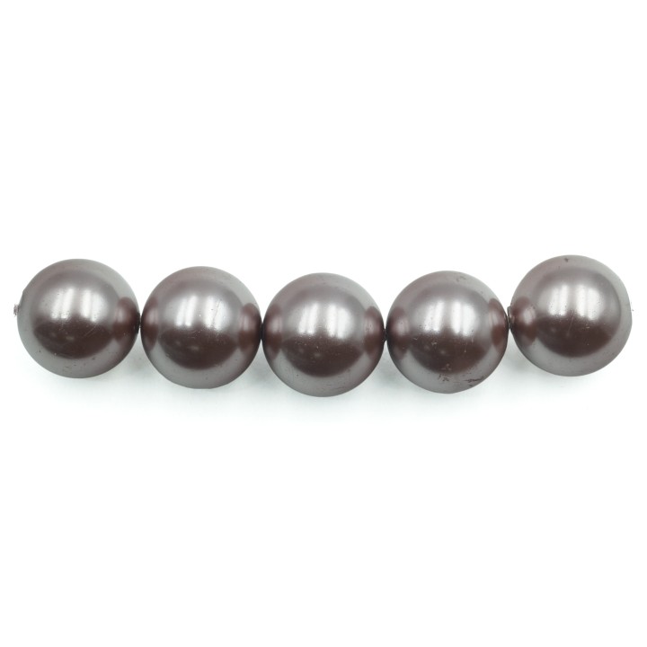 Perla 12mm de vidrio para collar pulsera y aretes